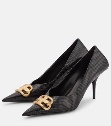 Pumps Square Knife BB aus Leder | Balenciaga