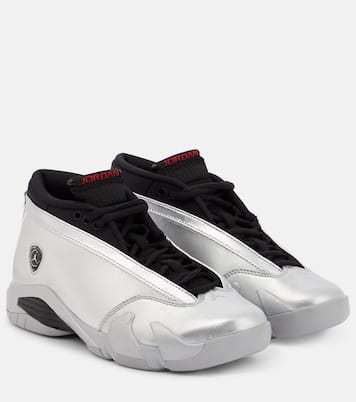 Air Jordan 14 Retro sneakers in silver Nike Mytheresa