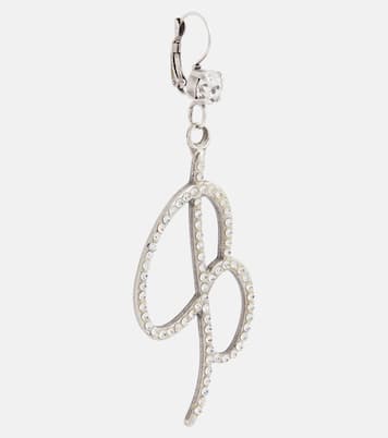 Orecchini con logo e cristalli | Blumarine
