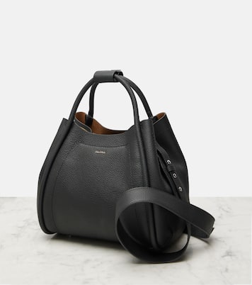 Tote Marine aus Leder | Max Mara