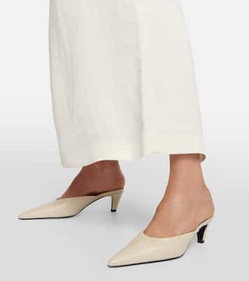 Mules The City in pelle | Toteme