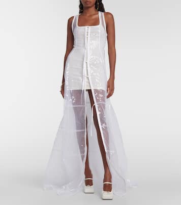 La robe Dentelle embellished gown | Jacquemus