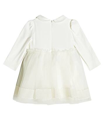 Baby - Abito in jersey con colletto | Monnalisa