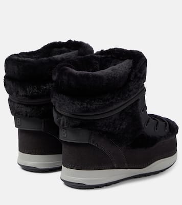 Ankle Boots Verbier 4 aus Shearling und Veloursleder | Bogner