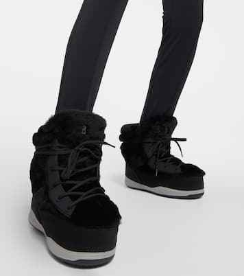 Ankle Boots Verbier 4 aus Shearling und Veloursleder | Bogner