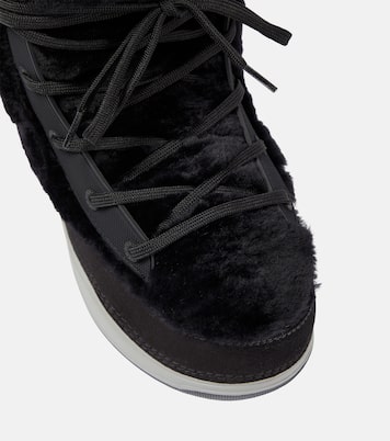 Ankle Boots Verbier 4 aus Shearling und Veloursleder | Bogner