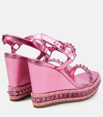 Alpargatas Pyraclou 110 de piel | Christian Louboutin