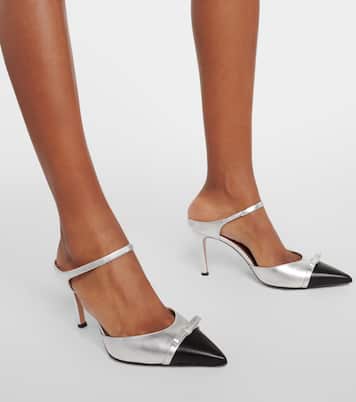 Mules Blythe 80 aus Leder | Malone Souliers