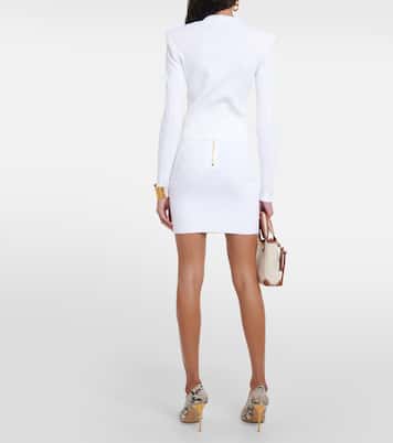 Cardigan in maglia a coste | Balmain