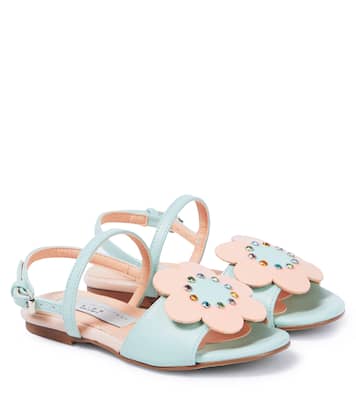 Sandali in similpelle con applicazioni | Stella McCartney Kids
