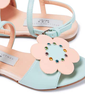 Sandali in similpelle con applicazioni | Stella McCartney Kids