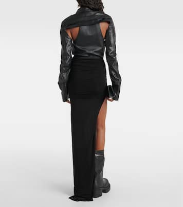 Gonna lunga asimmetrica Edfu | Rick Owens