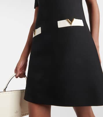 Minikleid aus Wolle und Seide | Valentino