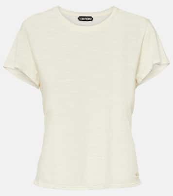 T-shirt in jersey di cotone | Tom Ford