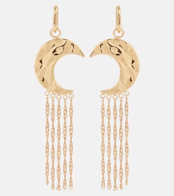 Boucles d’oreilles Moon à ornements | Rabanne