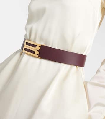 Jumbo Frame leather belt | Victoria Beckham