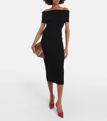 Off-Shoulder-Midikleid Feritos | Sportmax