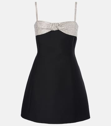 Verziertes Minikleid aus Crepe Couture | Valentino