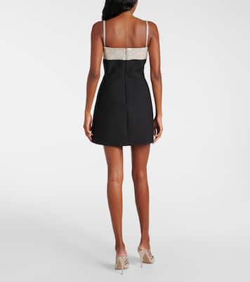 Verziertes Minikleid aus Crepe Couture | Valentino