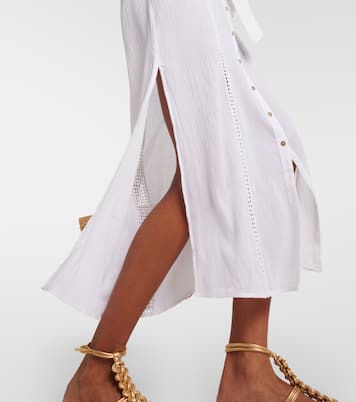 Hemdblusenkleid Antibes Beach aus Baumwolle | Heidi Klein