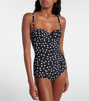 Costume intero a pois | Dolce&Gabbana