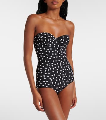 Costume intero a pois | Dolce&Gabbana