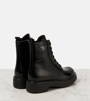 Schnürstiefel Diapason aus Leder | Prada