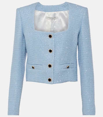Giacca in tweed con paillettes | Alessandra Rich