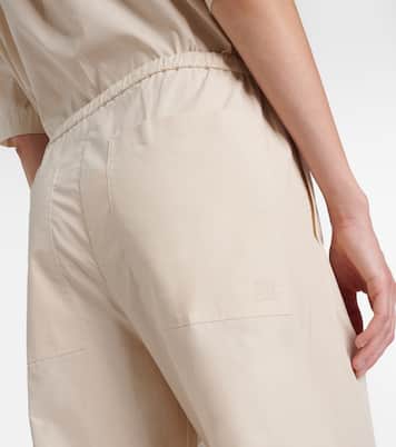 Pantaloni a gamba larga in cotone | Toteme