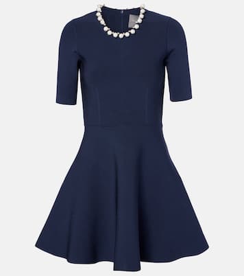 Vestido corto adornado | Monique Lhuillier
