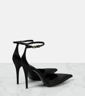 Eveninglam satin pumps | Valentino Garavani