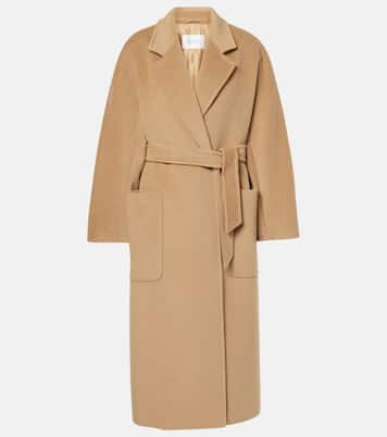 Locri wool and cashmere wrap coat | Max Mara
