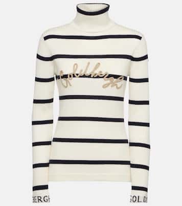 Dolcevita Mimi a righe con logo | Goldbergh