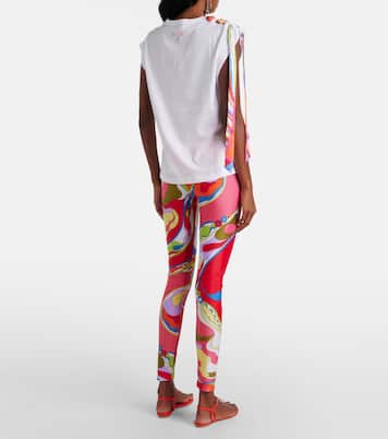 T-shirt Iride in jersey di cotone | Pucci