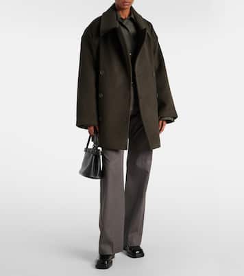 Caban Marian oversize in misto lana | The Frankie Shop