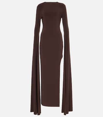 Draped jersey gown | Norma Kamali