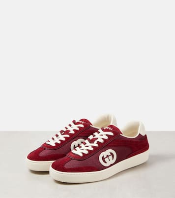 Zapatillas con ante y GG | Gucci