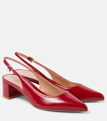 Tokio leather slingback pumps | Gianvito Rossi