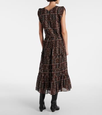 Gonna lunga Diya in cotone a balze | Marant Etoile