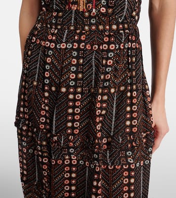 Gonna lunga Diya in cotone a balze | Marant Etoile