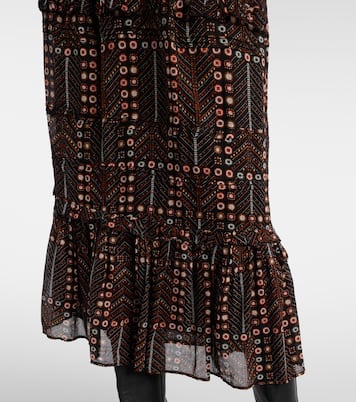 Gonna lunga Diya in cotone a balze | Marant Etoile