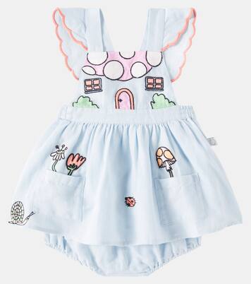 Baby - Abito in lino e cotone | Stella McCartney Kids