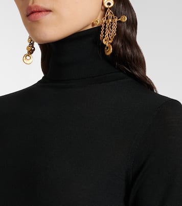 Pull raccourci en laine | Chloé