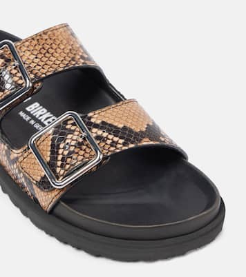 Arizona snake-effect leather sandals | Birkenstock 1774
