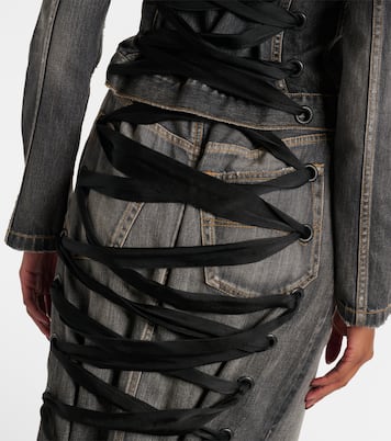 Bleistiftrock aus Denim | Balenciaga