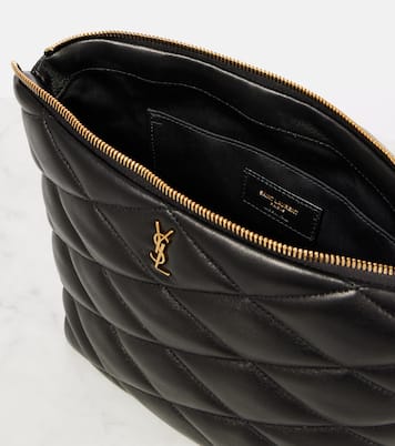 Clutch Sade aus Leder | Saint Laurent