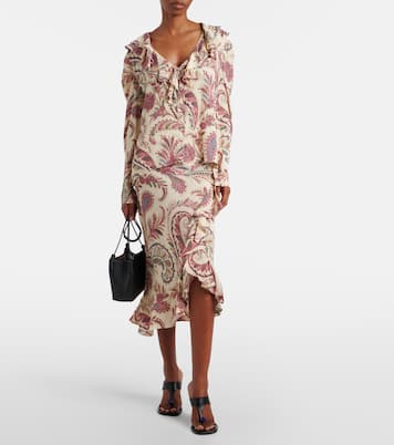 Asymmetrischer Midirock | Etro