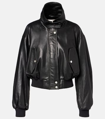 Chaqueta bomber Briar de piel | Nour Hammour