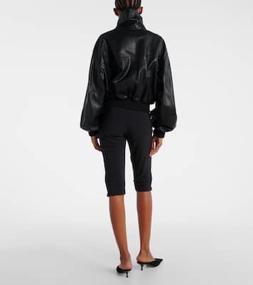 Chaqueta bomber Briar de piel | Nour Hammour