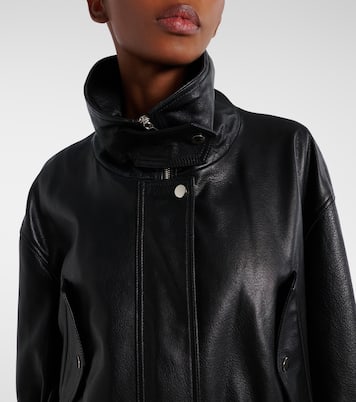 Chaqueta bomber Briar de piel | Nour Hammour